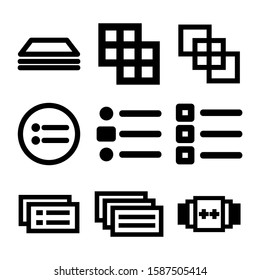 layer icon isolated sign symbol vector illustration - Collection of high quality black style vector icons
