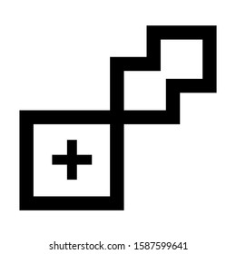 layer icon isolated sign symbol vector illustration - high quality black style vector icons
