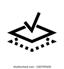 layer icon isolated sign symbol vector illustration - high quality black style vector icons
