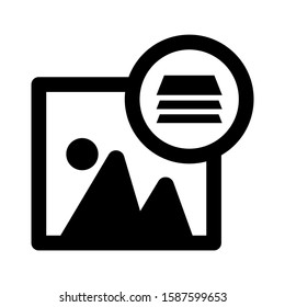 layer icon isolated sign symbol vector illustration - high quality black style vector icons
