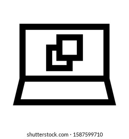layer icon isolated sign symbol vector illustration - high quality black style vector icons
