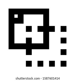 layer icon isolated sign symbol vector illustration - high quality black style vector icons
