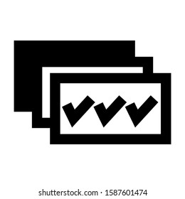 layer icon isolated sign symbol vector illustration - high quality black style vector icons
