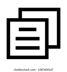 layer icon isolated sign symbol vector illustration - high quality black style vector icons
