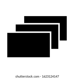 layer icon isolated sign symbol vector illustration