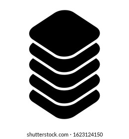 layer icon isolated sign symbol vector illustration