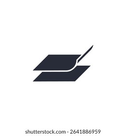 layer icon. projector Symbol sign for mobile concept and web design. Vector icon, Logo illustration, Vector graphics