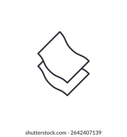 icono de la capa. signo de símbolo del proyector para el concepto móvil y el Diseño web. Icono de Vector, Ilustración de logotipo, Vector