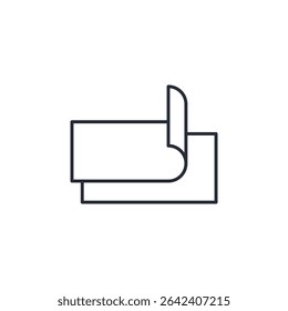 icono de la capa. signo de símbolo del proyector para el concepto móvil y el Diseño web. Icono de Vector, Ilustración de logotipo, Vector