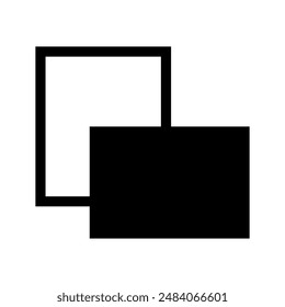 Layer Icon Vector Symbol Design Illustration