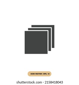 layer icons  symbol vector elements for infographic web