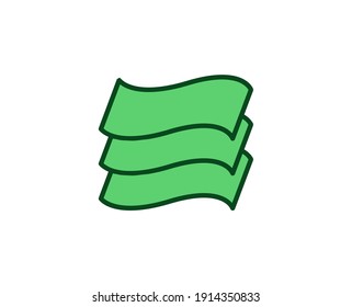 Layer premium line icon. Simple high quality pictogram. Modern outline style icons. Stroke vector illustration on a white background. 