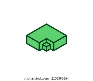 Layer premium line icon. Simple high quality pictogram. Modern outline style icons. Stroke vector illustration on a white background. 