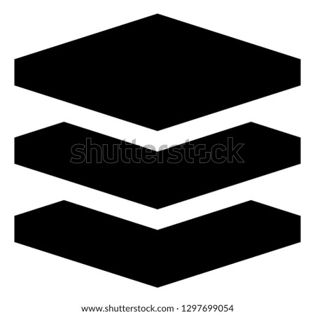 Image, Stock Photo Grid structure vertical