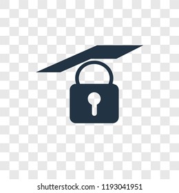 Layer vector icon isolated on transparent background, Layer transparency logo concept