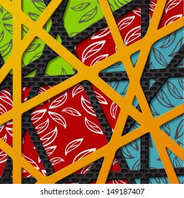layered abstract background