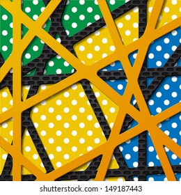 layered abstract background
