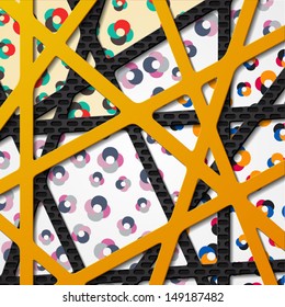 layered abstract background