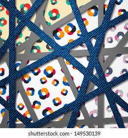 layered abstract background
