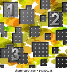 layered abstract background