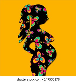 layered abstract background