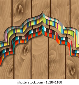 layered abstract background