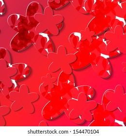 layered abstract background
