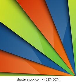 Layered abstract colorful background,, vector