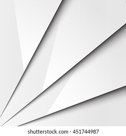 Layered abstract white background,, vector