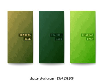 Layered backgrounds design. Layers of different tones with an uneven edge. Muted colors gradation. Vector template
