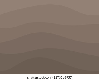 Layered brown soil and rock subsurface. Gradient brown background.