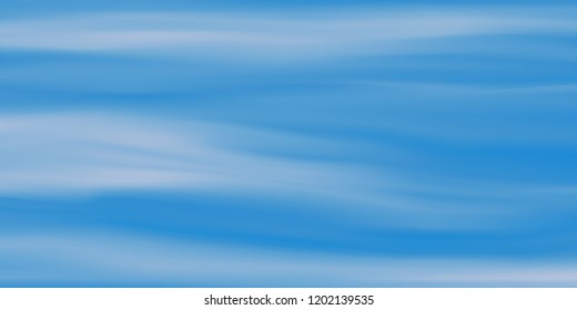 Layered clouds in the blue sky, vector background, EPS10