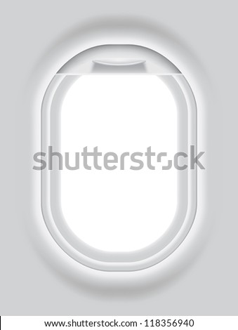 Layered editable vector illustration of Aircraft's Porthole.