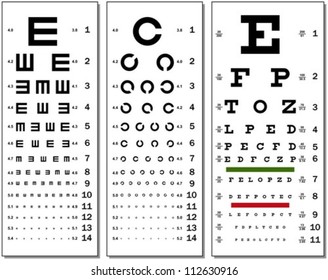 Eye Test Vector Art, Icons, and Graphics for Free Download