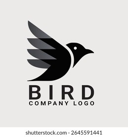 Vetor EPS em camadas de Fênix dourada ascendente com triângulo. Letra inicial A com design do logotipo Flying Fenix Bird, design do logotipo Black Bird Flying.