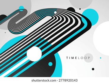 Layered fractured lines form a complex visual structure, conveying controlled chaos, technological tension and the feeling of an unstable system in motion.