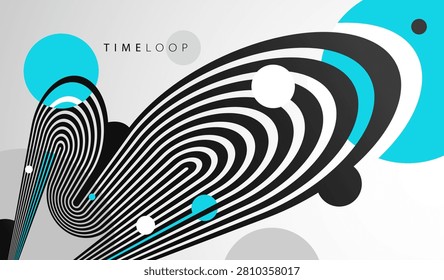 Layered fractured lines form a complex visual structure, conveying controlled chaos, technological tension and the feeling of an unstable system in motion.