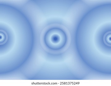 Layered Overlapping Circles Perfectly Showcase the Beauty of Minimalism with Gentle Flowing Shapes.
