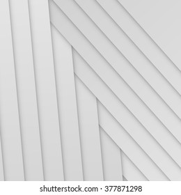 Layered paper, realistic abstract background, vector