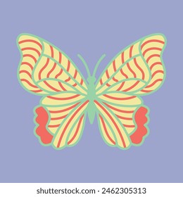 Layered Papercut Butterflies Collection Set