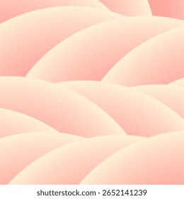 Layered pastel cloud texture with smooth gradient and soft 3D bubble shapes