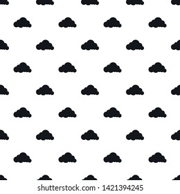 Layered rain cloud pattern seamless vector repeat geometric for any web design