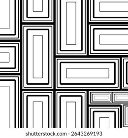 a layered rectangular grid, echoing modern architecture