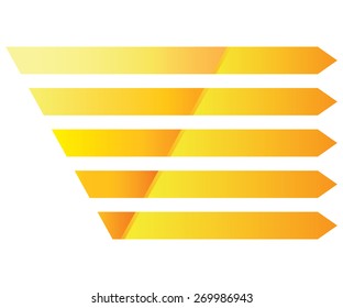 layered segment diagram, pyramid digram