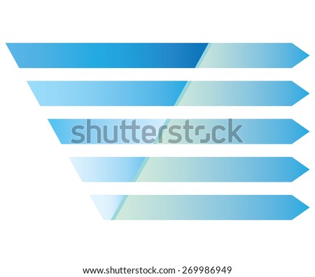 layered segment diagram, pyramid digram