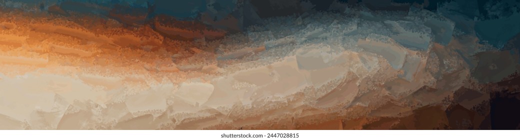 layered shadow blended abstract brush effect vector file gradient dark red orange blue mustard ashes color wall mural background backdrop