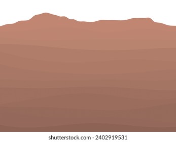 Layered soil and rock subsurface.