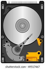 layered vector of hard disk