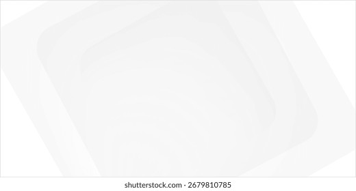 Las Formas blancas en capas crean un fondo moderno y minimalista con bordes suaves y redondeados y Gradientes sutiles, ideal para proyectos y presentaciones de diseño contemporáneo