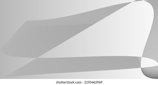 Layers Alluminium Shape Digital Gradient Mesh. Minimal Technology Grey Gray Illustration. Fluid Futuristic Dynamic Silver Horizontal Lines. Smooth Metallic Modern Monochromatic Blurred Background.